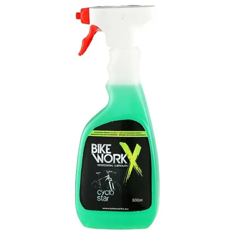 Bike Work rozprašovač cyklo star 500ml zelený Greener Cleaner Cyklo Star Carbon - 500 ml rozprašovač