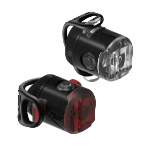 Přední a zadní světlo Lezyne Femto USB Drive Pair Black