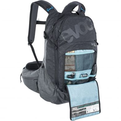 ElementStore - evoc-trail-pro-26l-protector-backpack-black-carbon-grey-7-887368