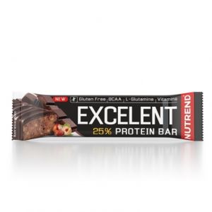 Proteinová tyčinka Nutrend Excellent 85g - Čokoláda s oříšky 