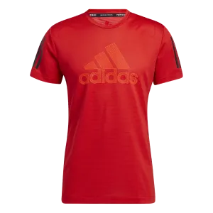 Funkční triko Adidas Aeroready Warrior - Vivid Red
