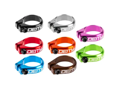 Deity sedlová objímka Circuit 36,4mm více barev