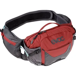 LEDVINKA EVOC HIP PACK PRO 3 + 1,5l BLADDER CARBON GREY/CHILLI RED