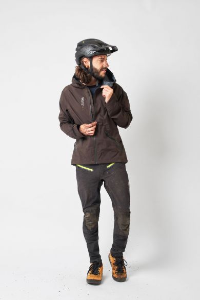 ElementStore - Kalhoty na kolo Dirtlej Trailscout Long Waterproof Black/Lime