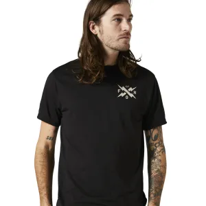 Tričko FOX Calibrated Ss Tech Tee Black