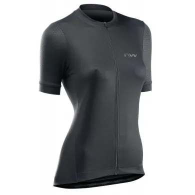 Levně Active Woman Jersey Short Sleeve Black L