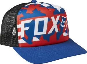 Kšiltovka FOX Red White And True Sb - OS Royal Blue