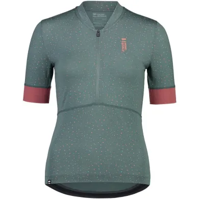 Dámský funkční dres Mons Royale Cadence Half Zip - Terrazzo S Modrá female