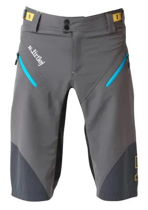 Kraťasy na kolo Dirtlej Trailscout Half & Half Grey/Turq