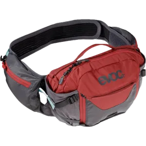 LEDVINKA EVOC HIP PACK PRO 3 Carbon Grey - Chilli Red 