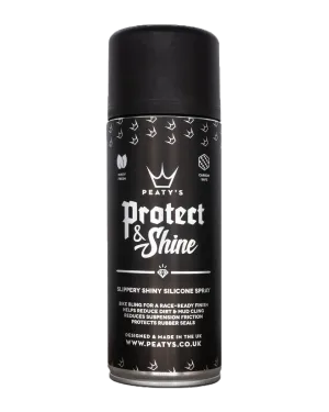 Peaty's silikonový sprej Protect & Shine černý