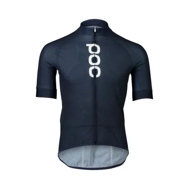 Levně Dres POC M's Essential Road Logo - Turmaline Navy XL