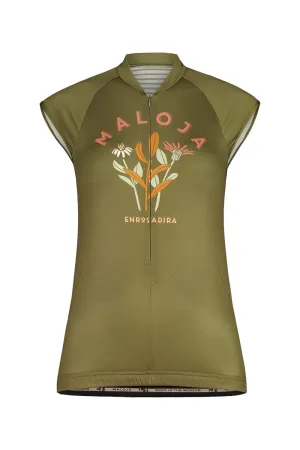 Maloja dámské triko GanesM All Mountain olivově zelená