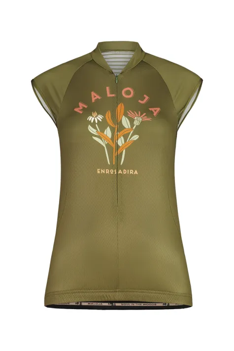 Maloja dámské triko GanesM All Mountain olivově zelená