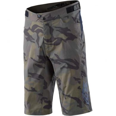 ElementStore - Troy Lee Designs Flowline MTB Shorts without Liner Spray Camo Army
