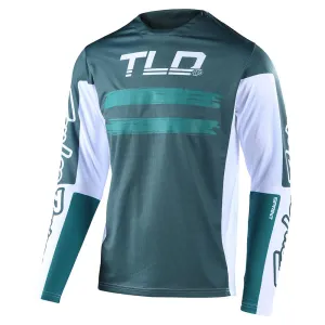TLD Youth Sprint Jersey Marker Jungle/Ivy