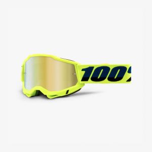 100% ACCURI 2 Goggle Yellow - Mirror Gold Lens