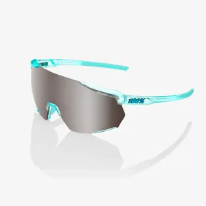 Brýle 100% RACETRAP 3.0 - Translucent Mint - HiPER Silver Lens