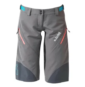 Dámské kraťasy na kolo Dirtlej Trailscout Half & Half Grey/Peach