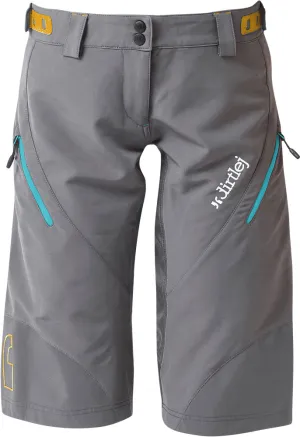 Dámské kraťasy na kolo Dirtlej Trailscout Summer Grey/Turq