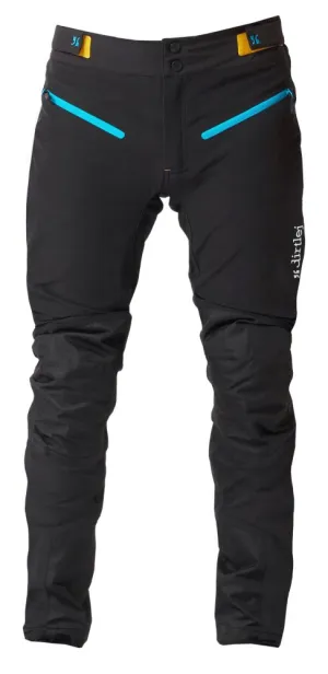 Kalhoty na kolo Dirtlej Trailscout Long Half & Half Black/Turq