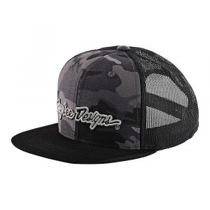 Snapback Hat - Signature Camo Black/Silver