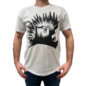 Elementstore triko Forrest bílá černá