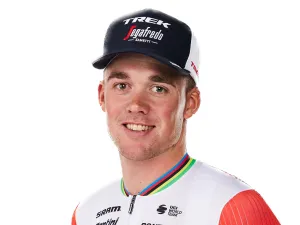 Týmová pódiová čepice Santini Trek-Segafredo