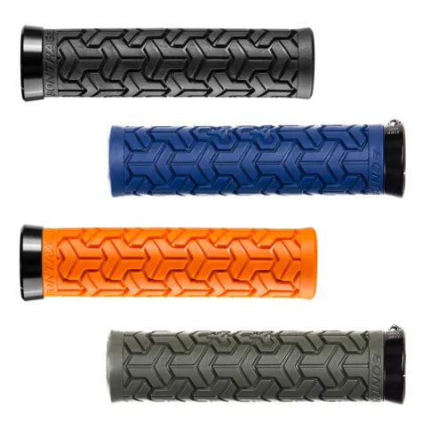 Bontrager gripy SE Elite černé modré oranžové šedé