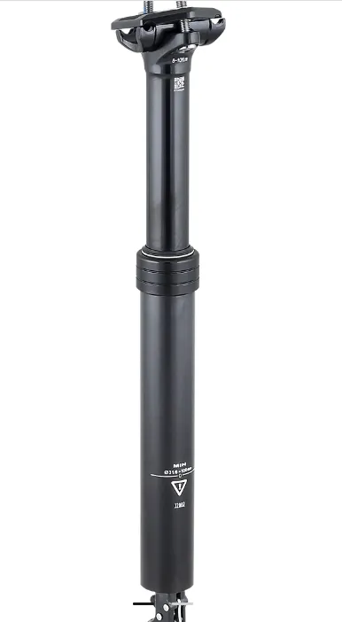 TranzX teleskopická sedlovka JD-YSP18 černá