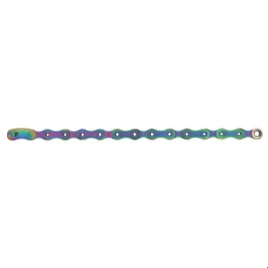 Řetěz SRAM PC XX1 Eagle HallowPin 126 článků PowerLock Flowlink 12Rychlostní Rainbow