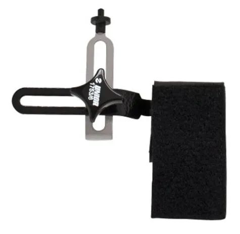 UNIOR centrovací rameno kapesní kovová konstrukce černý pásek textilní návlek