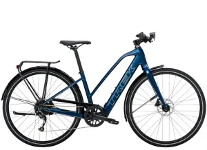 TREK FX+ 2 STAGGER Satin Mulsanne Blue 2023