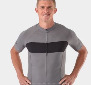 Cyklistický dres Trek Circuit LTD - tmavě šedá/černá