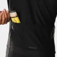 Trek pánská softshellová bunda Circuit s kapsou vpředu černá