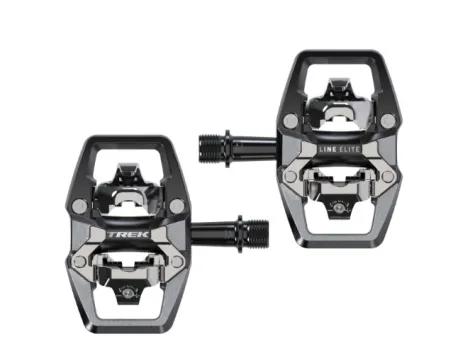 Trek pedály Line Elite černé šedé