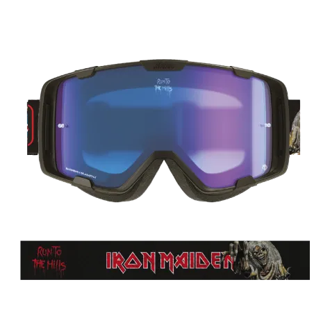 Iron Maiden sjezdové brýle Parker Blue Chrome