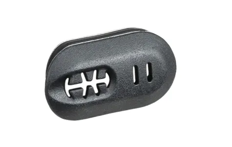 průchodka vnitřního bowdenu černá