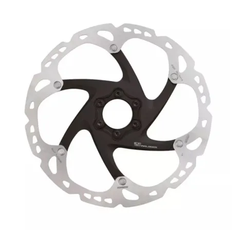 SHIMANO brzdový kotouč XT SM-RT86 180 mm 6 šroubů stříbrný a černý