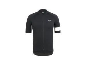Rapha pánský cyklistický dres Core předním zipem černý