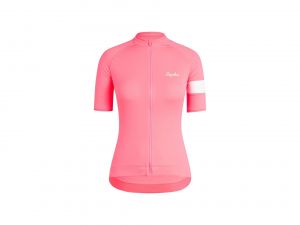 Dámský cyklistický dres Rapha Core Visibility Pink