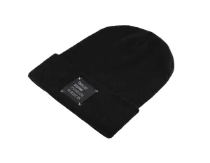 Čepice Troy Lee Designs Useless Beanie, black, one size