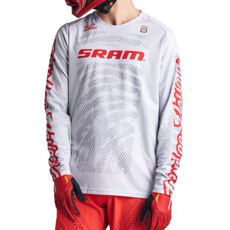 Troy Lee Designs pánský dres Sprint SRAM Shifted šedá