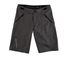 Pánské kraťasy Troy Lee Designs Skyline Short Shell, Mono, charcoal