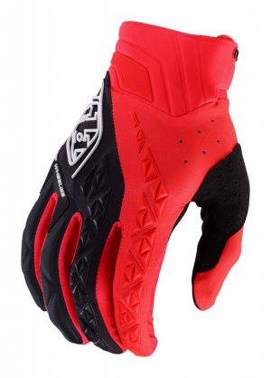 Pánské rukavice Troy Lee Designs SE Pro Glove, Solid, glo red