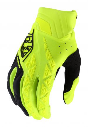 Pánské rukavice Troy Lee Designs SE Pro Glove, Solid, flo yellow