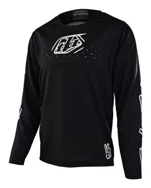 Dětský dres Troy Lee Designs Sprint Jersey, Icon, black, youth