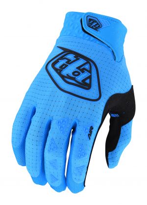 Pánské rukavice Troy Lee Designs Air Glove, Solid, cyan