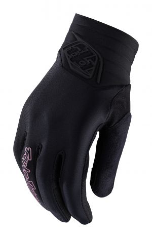 Dámské rukavice Troy Lee Designs Womens Luxe Glove, Solid, black