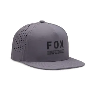 Fox pánská kšiltovka Non Stop Tech Snapback Steel Grey